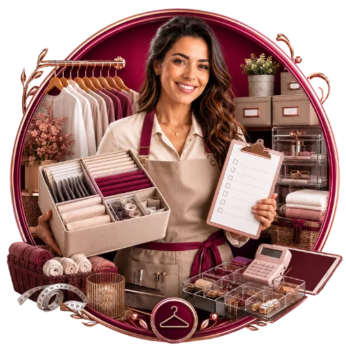 Técnicas de organização profissional para casa
